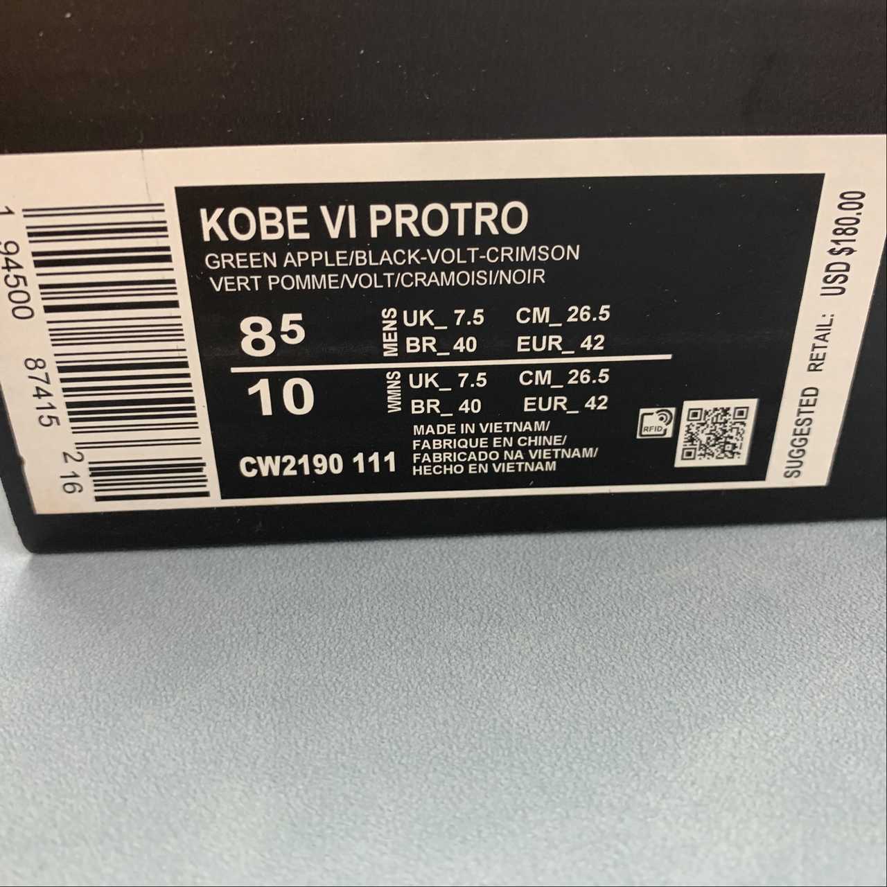 Nike Kobe 6 Protro