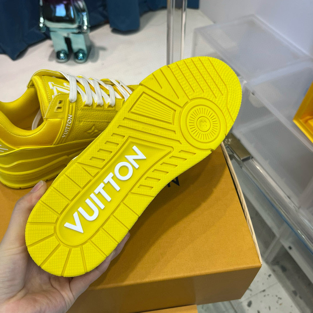 Tênis LV Trainer Amarelo