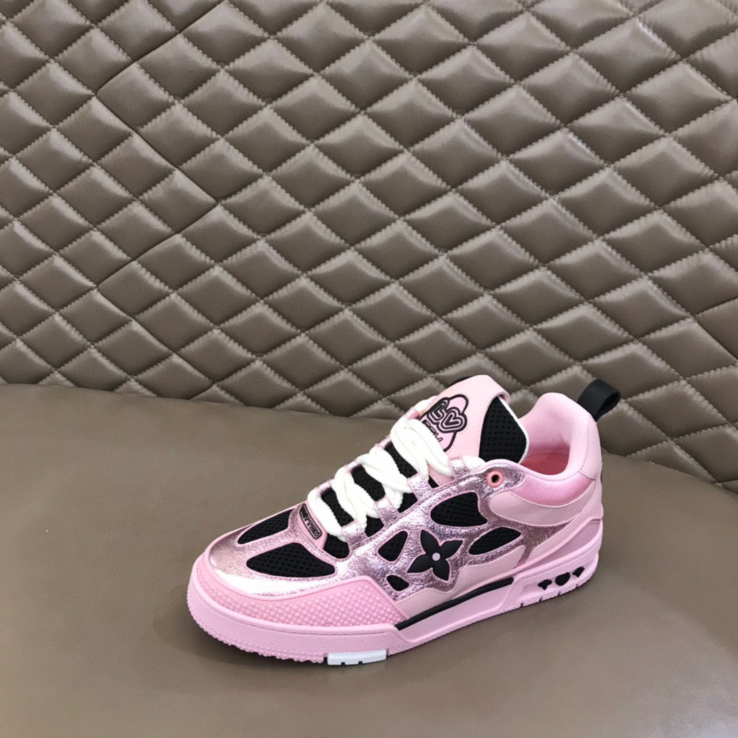 Tênis LV Skate Rosa