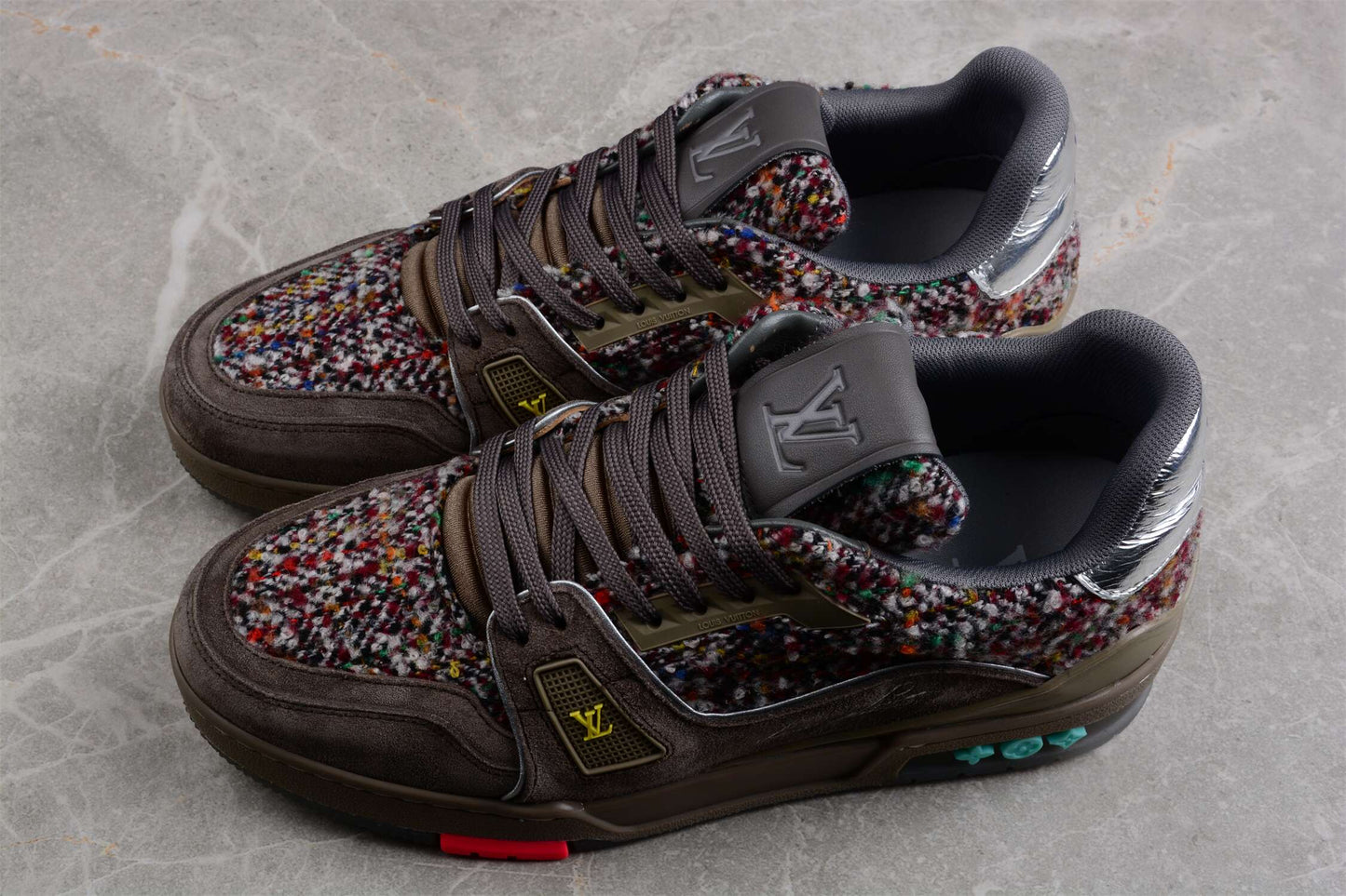 Tênis LV Trainer Marrom