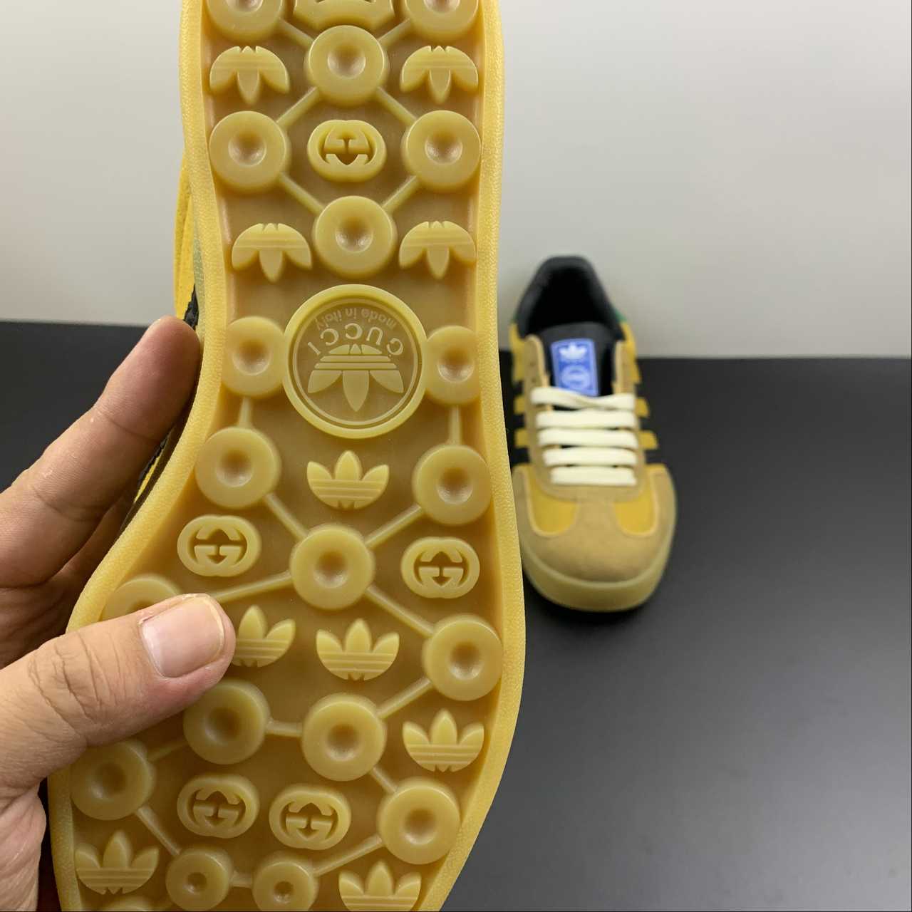 Adidas x Gucci Gazelle GG