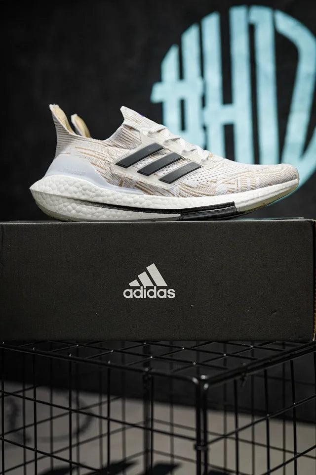 Adidas Ultra Boost 21 "Night Flash" Off-White