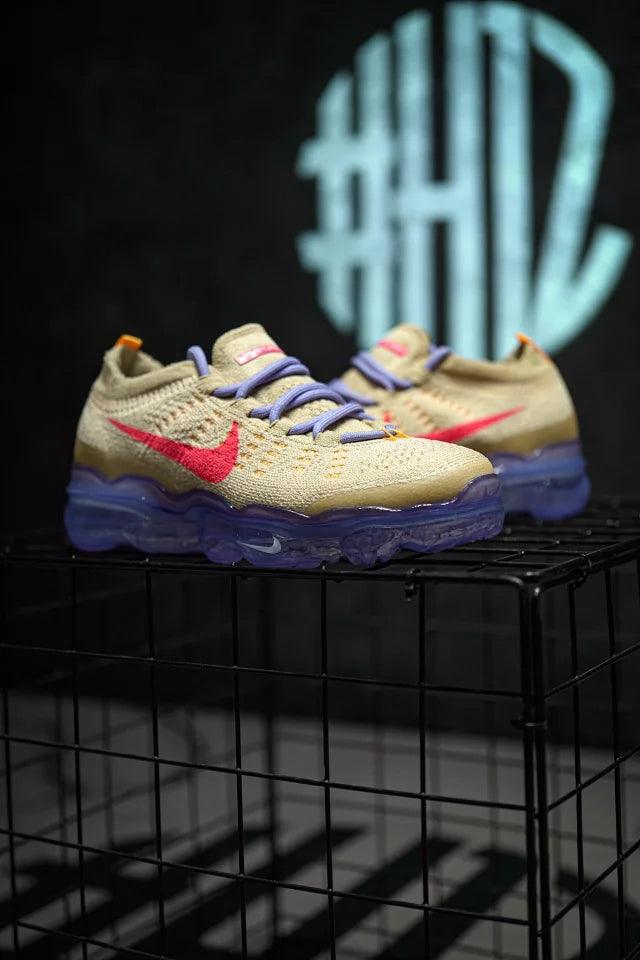 Nike Air VaporMax 2023 Flyknit "Pale Vanilla" Brown & Azul