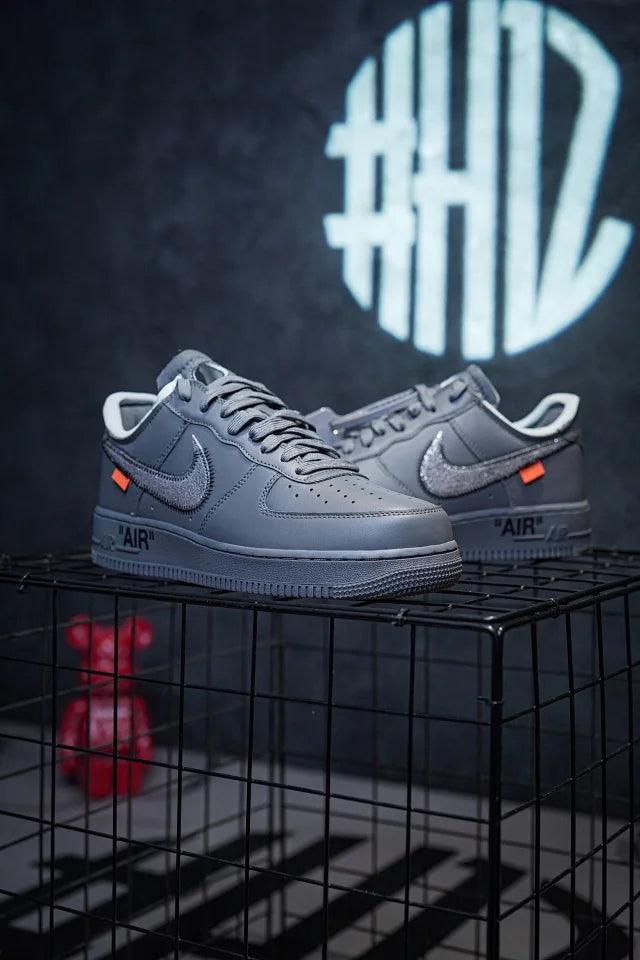 OFF-White x Nike Air Force 1 Low Collaboration Gray Art Museum