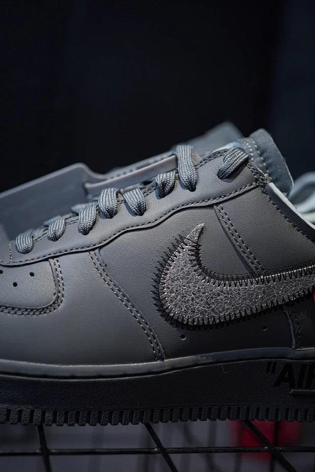 OFF-White x Nike Air Force 1 Low Collaboration Gray Art Museum