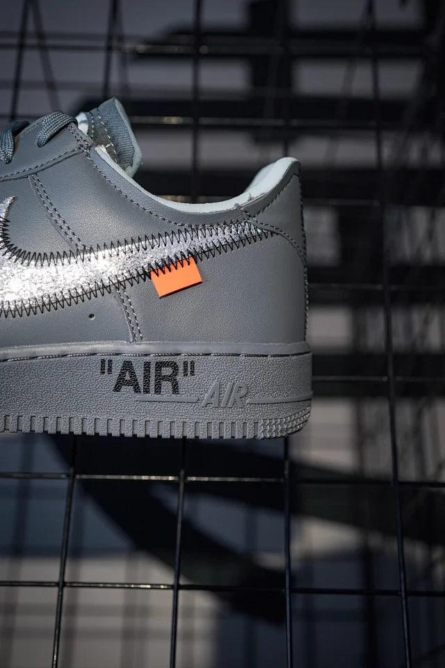 OFF-White x Nike Air Force 1 Low Collaboration Gray Art Museum