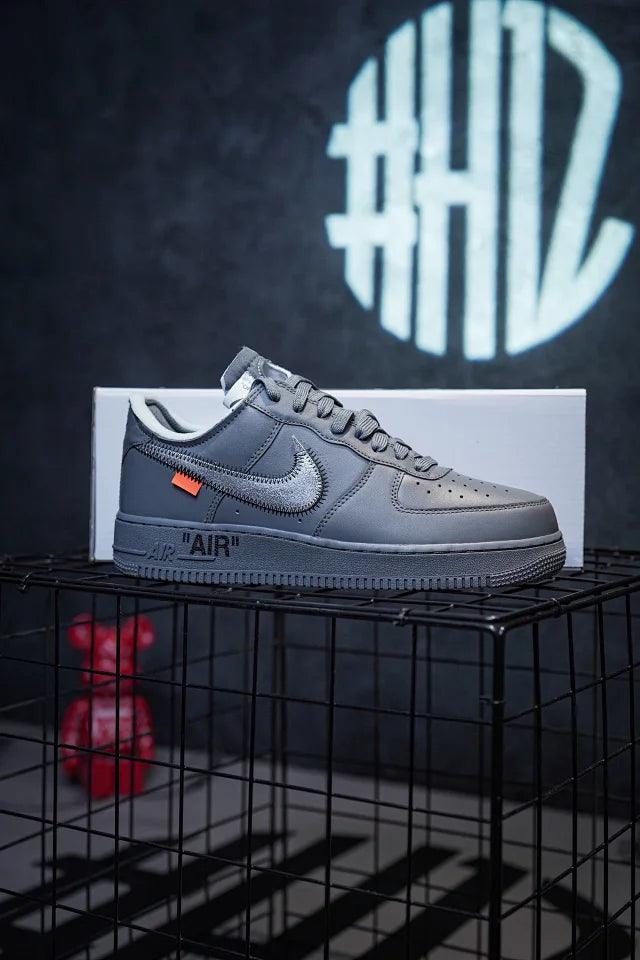 OFF-White x Nike Air Force 1 Low Collaboration Gray Art Museum