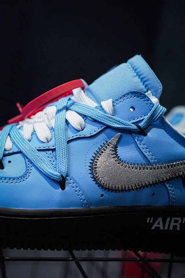 OFF-White x Nike Air Force 1 Low "MCA" Collaboration Black & Blue