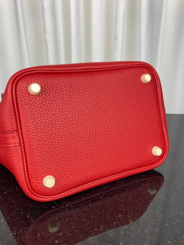 Bolsa Hermès Picotin Vermelho