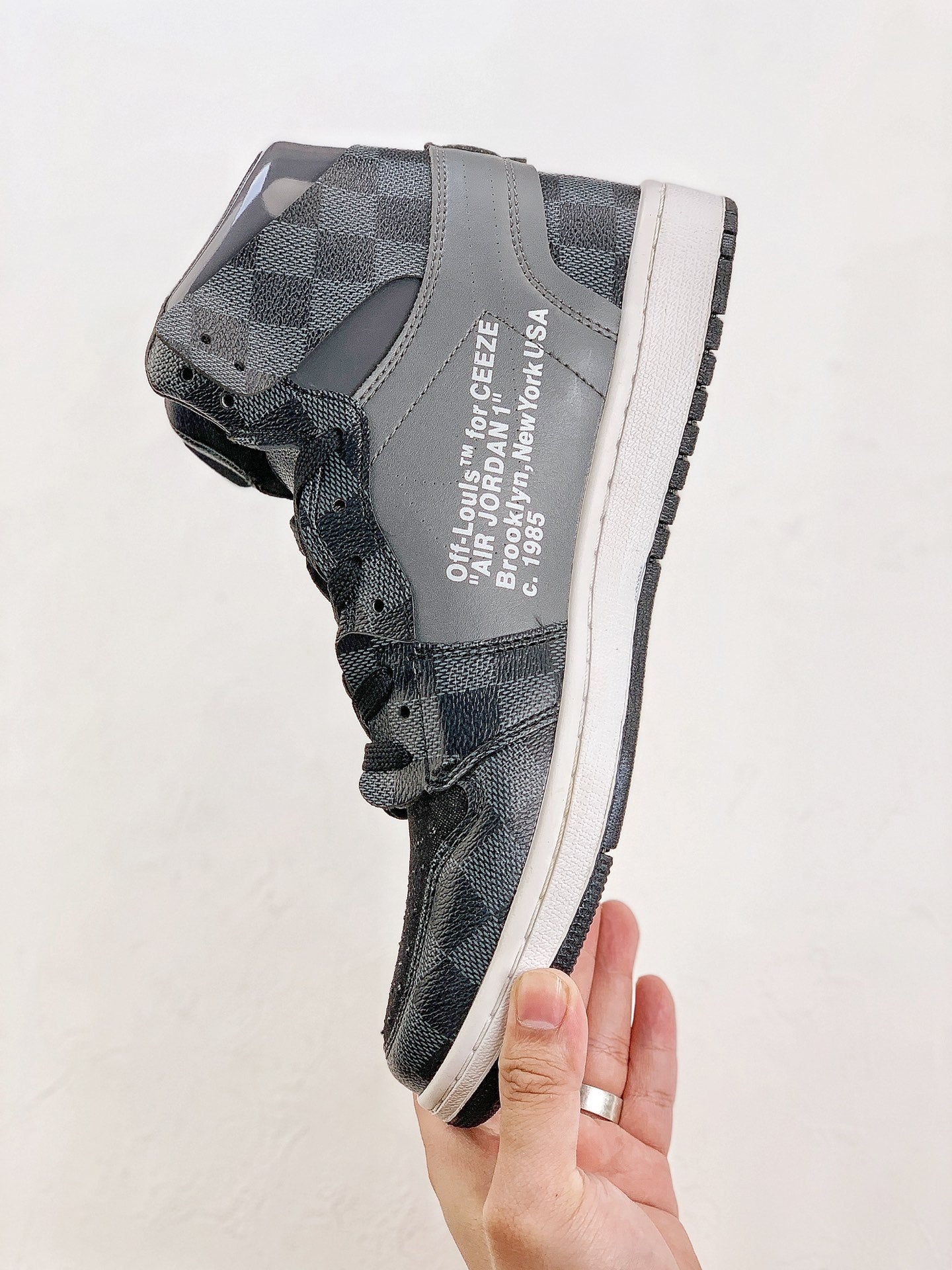 LV x Air Jordan 1