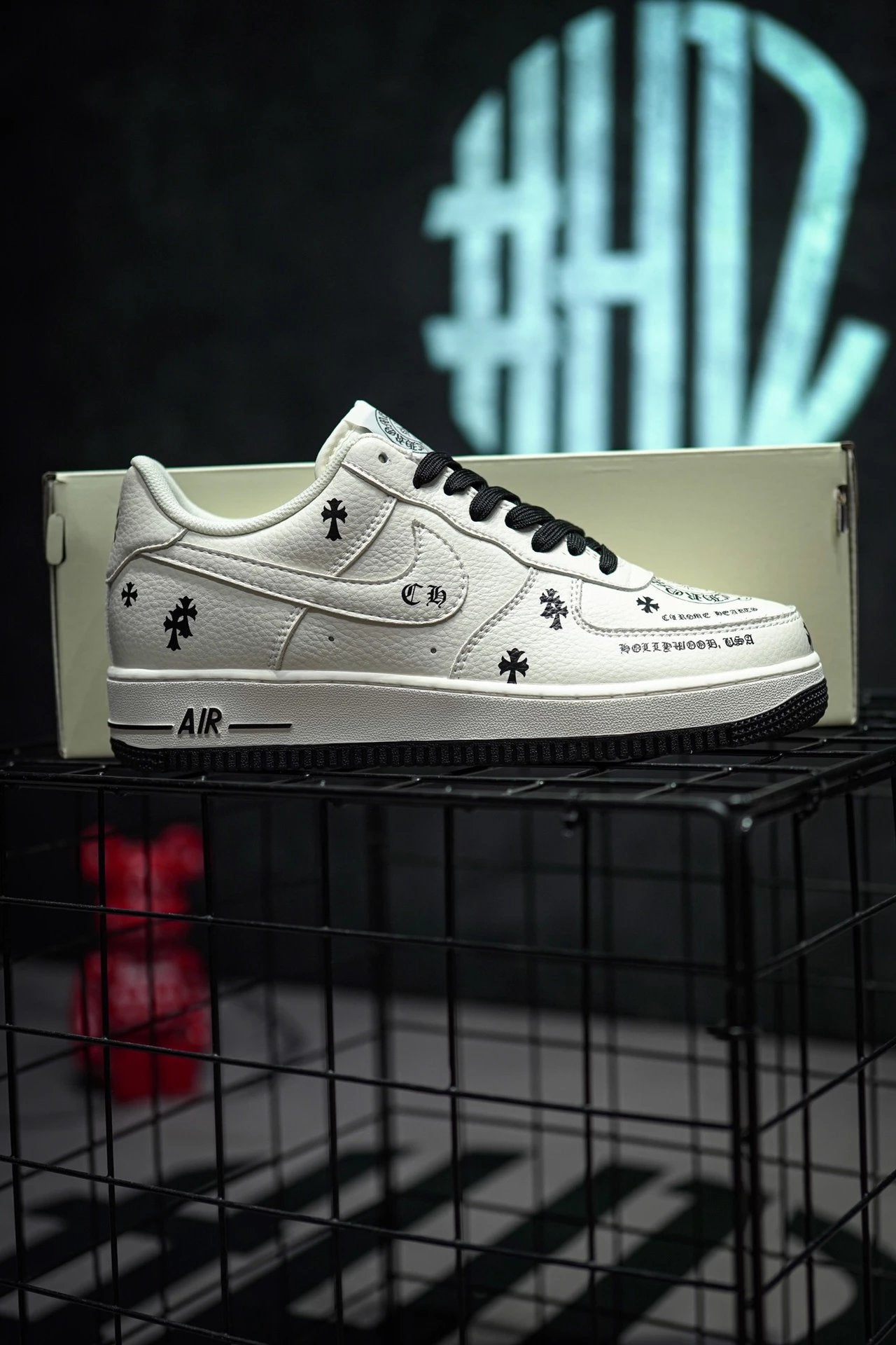 Chrome Hearts x Nike Air Force 1 Low Croix co-brand