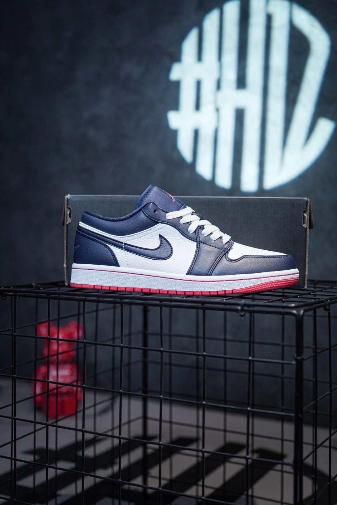 Jordan 1 Low "Ember Glow" Midnight Blue