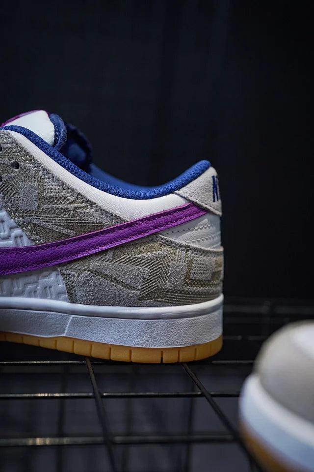 Rayssa Leal x Nike SB Dunk Low Pure Platinum/Deep Royal Blue-Gum For Sale