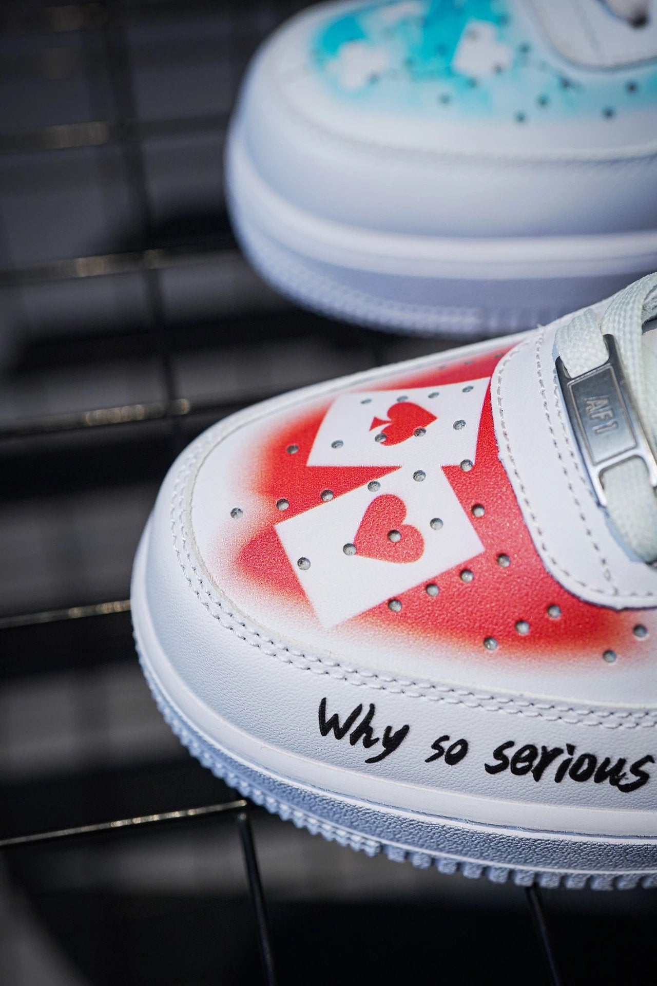 Nike Air Force 1 Low clown graffiti