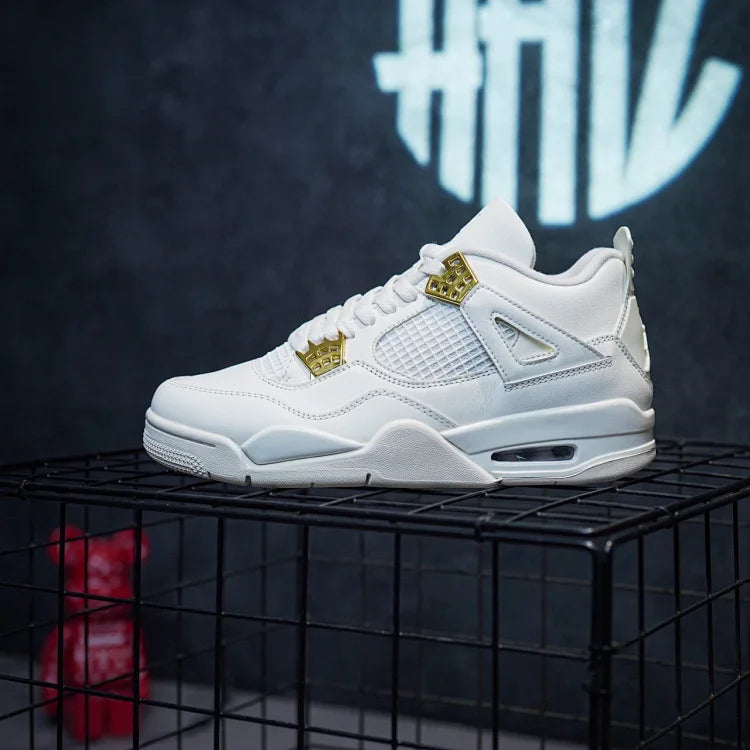 Jordan 4 "Sail" Milk Platinum Buckle por Dongguan Dachang