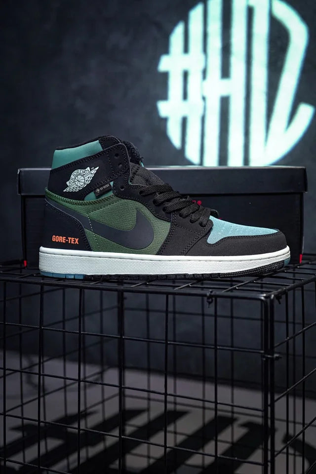 Jordan 1 Element "Black Olive" Black & Green