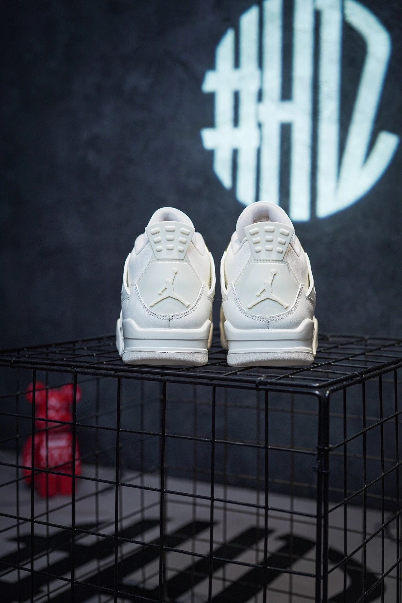 Jordan 4 "Sail" Milk Platinum Buckle por Dongguan Dachang