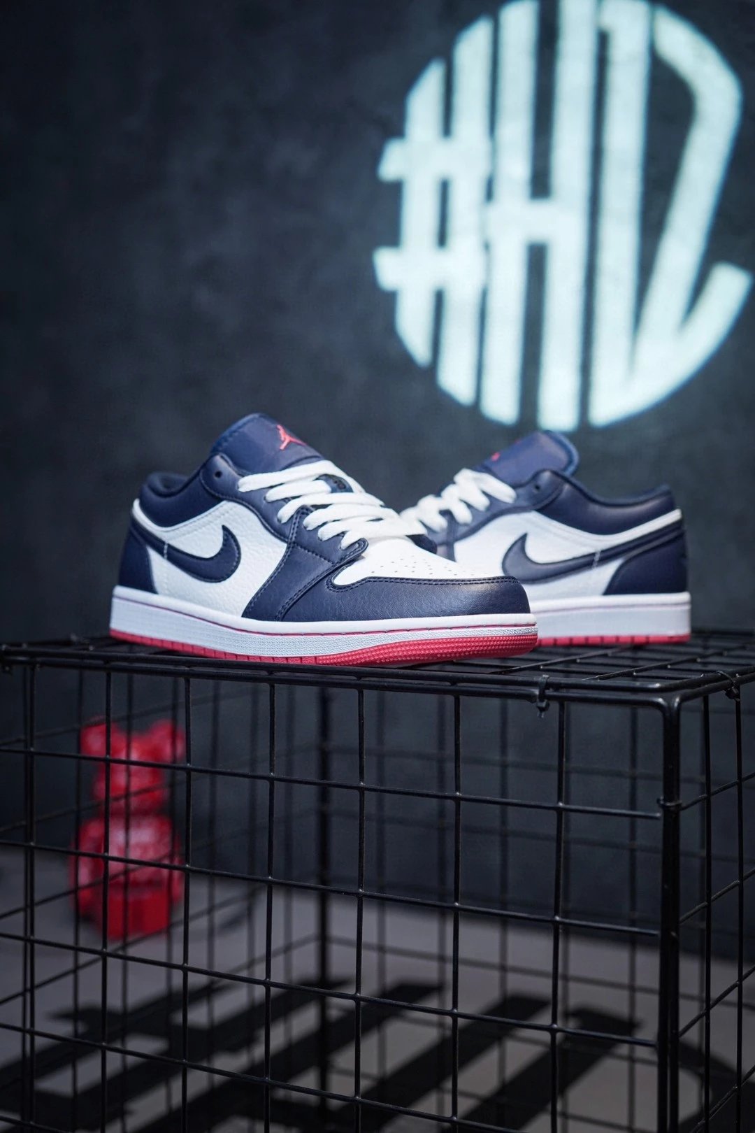 Jordan 1 Low "Ember Glow" Midnight Blue
