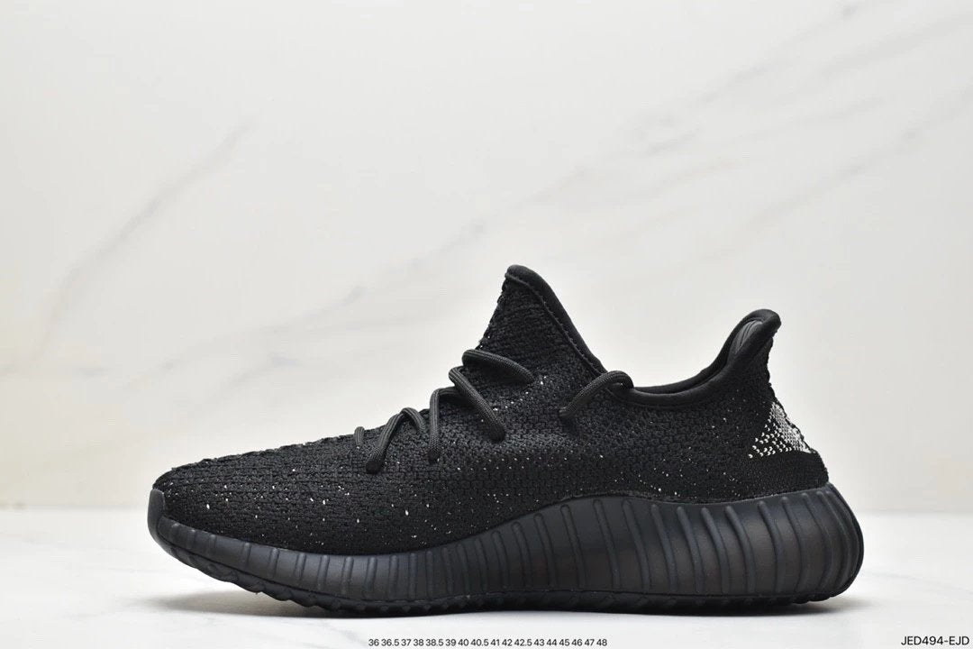Adidas Yeezy 350 Boost Core Preto V2 Preto & Coco Branco