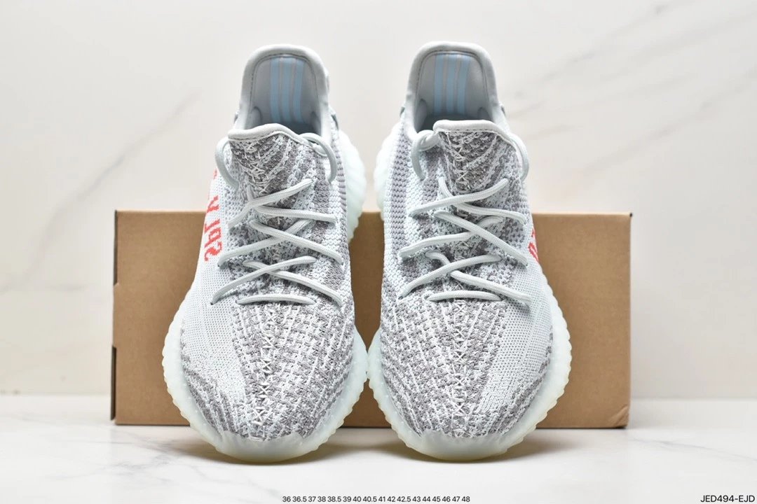 Adidas Yeezy 350 Boost V2 Blue Tint Coco Gelo Combustível