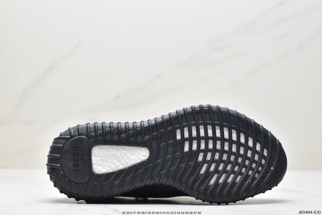 Adidas Yeezy 350 Boost Core Preto V2 Preto & Coco Branco