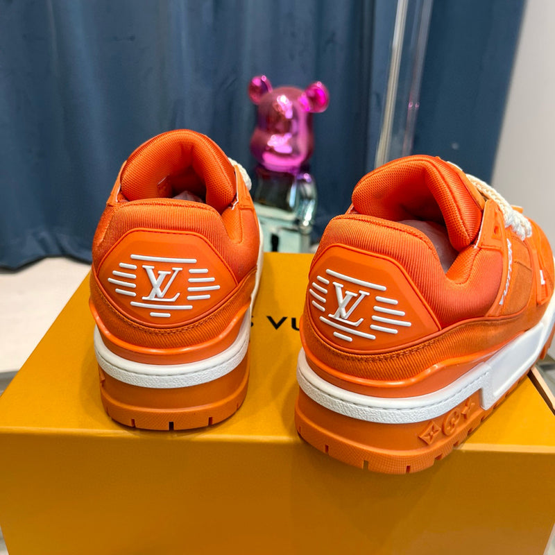 Tênis LV Trainer Maxi Laranja