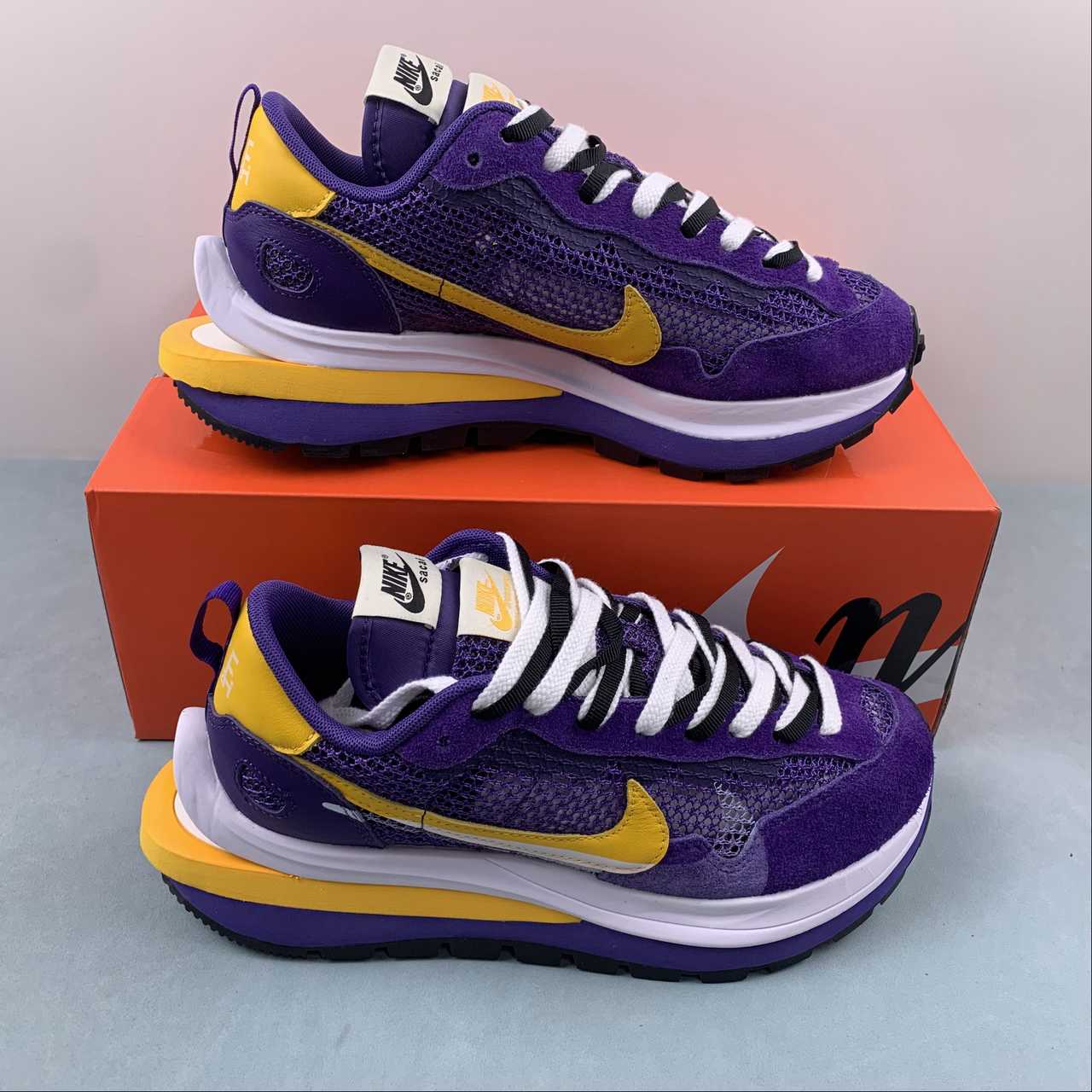 Sacai x Nike Pegasus VaporFly "Sail" White Sail Raw Rubber