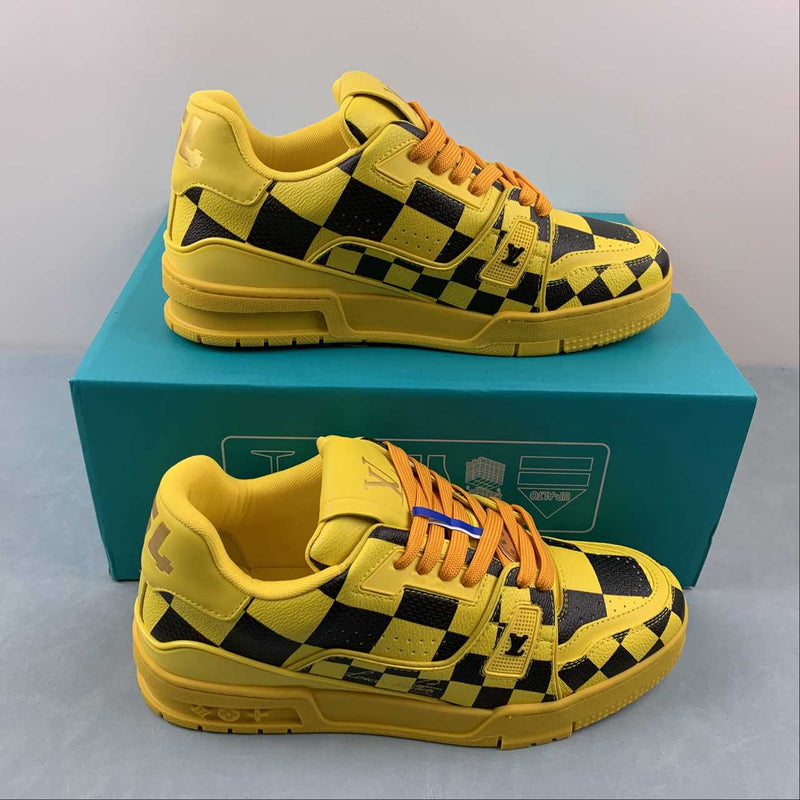 Tênis LV Trainer Amarelo