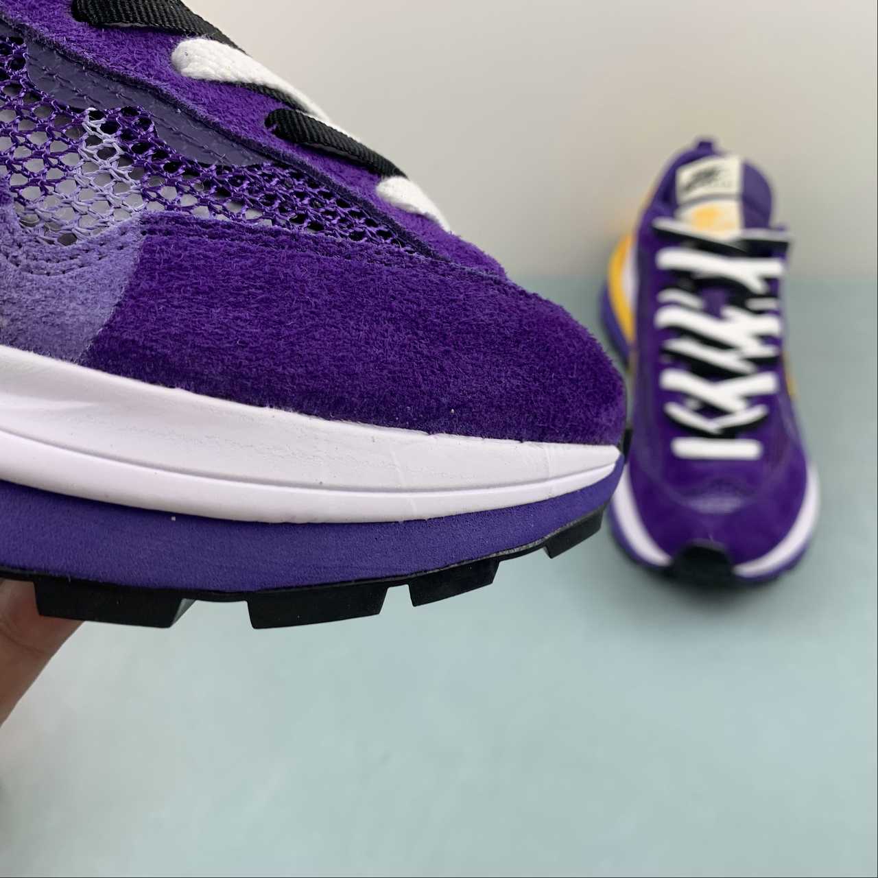 Sacai x Nike Pegasus VaporFly "Sail" White Sail Raw Rubber