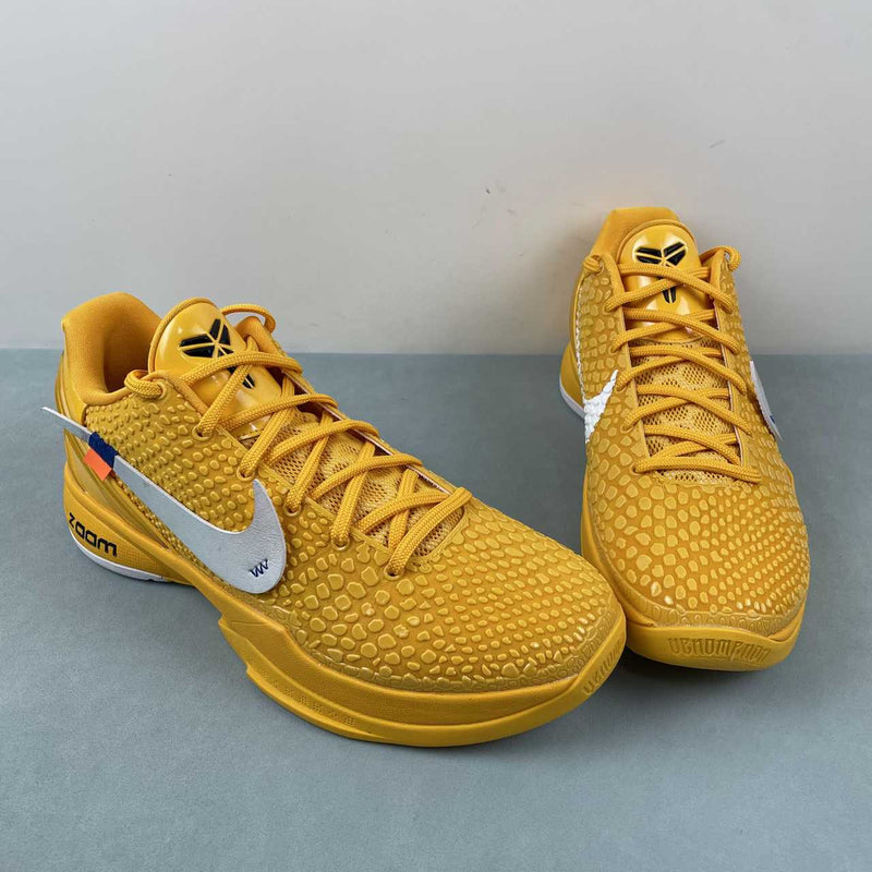 Nike Kobe IV Yellow Jaune.