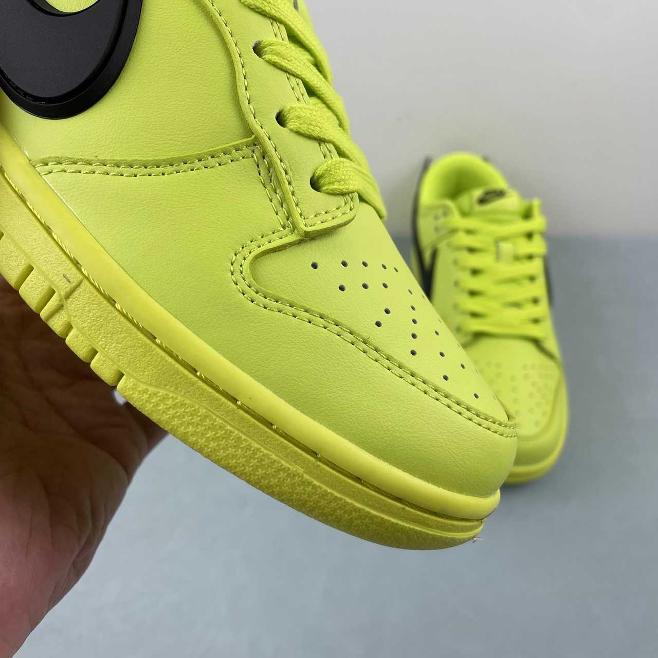 Nike Dunk Low RetroGREEN/BLACK HOOK VERT/TIQUE NOIRE
