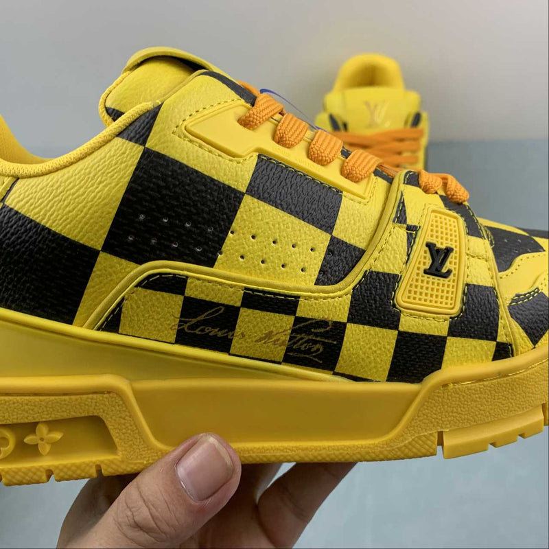 Tênis LV Trainer Amarelo