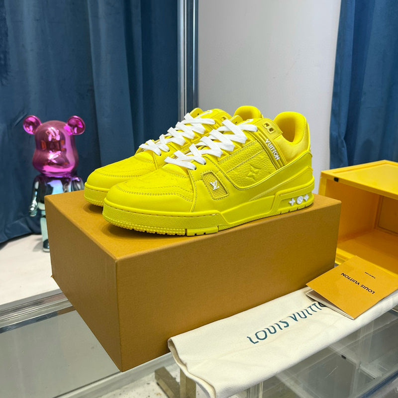 Tênis LV Trainer Amarelo