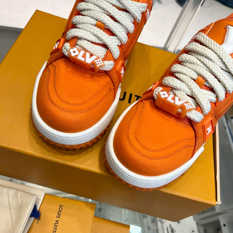 Tênis LV Trainer Maxi Laranja