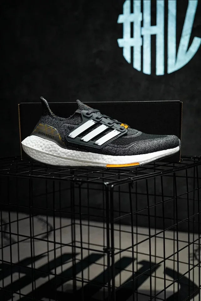 Adidas Ultra Boost 21 City Pack Preto, Amarelo e Branco