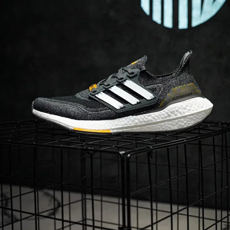 Adidas Ultra Boost 21 City Pack Preto, Amarelo e Branco