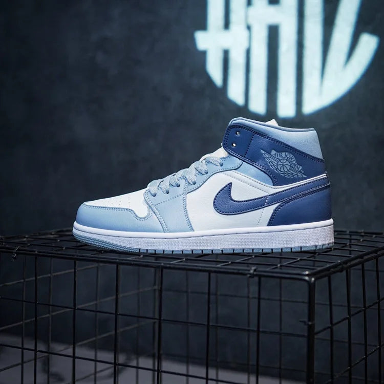 Air Jordan 1 Mid Haze Blue