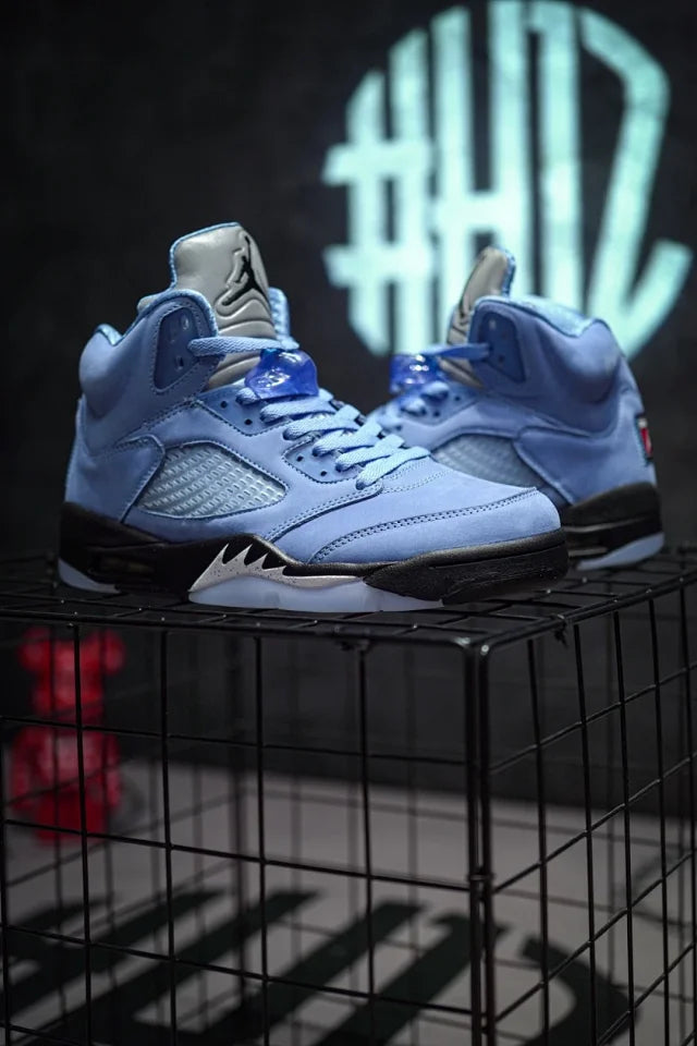 Air Jordan 5 "UNC" Carolina do Norte Azul