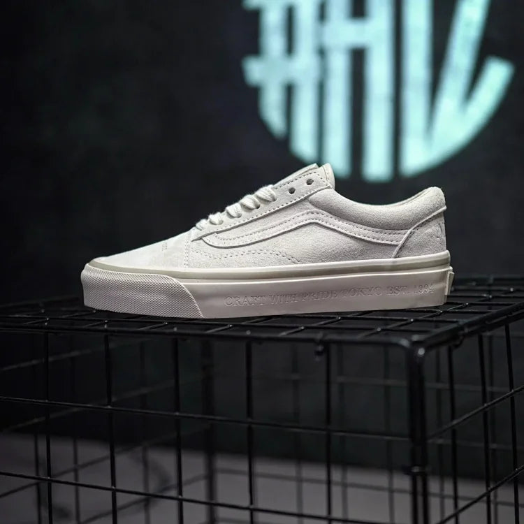 BAIRRO x Vans Old Skool 36 DX Milk Brown Vintage Co-branded Limited Edition