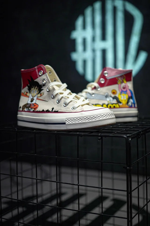 Converse x Dragon Ball Manga Collaboration Edição Limitada