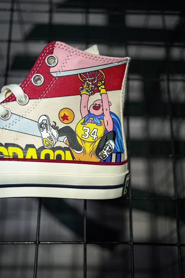 Converse x Dragon Ball Manga Collaboration Edição Limitada