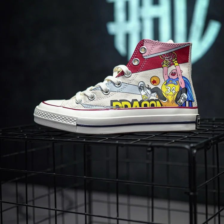 Converse x Dragon Ball Manga Collaboration Edição Limitada