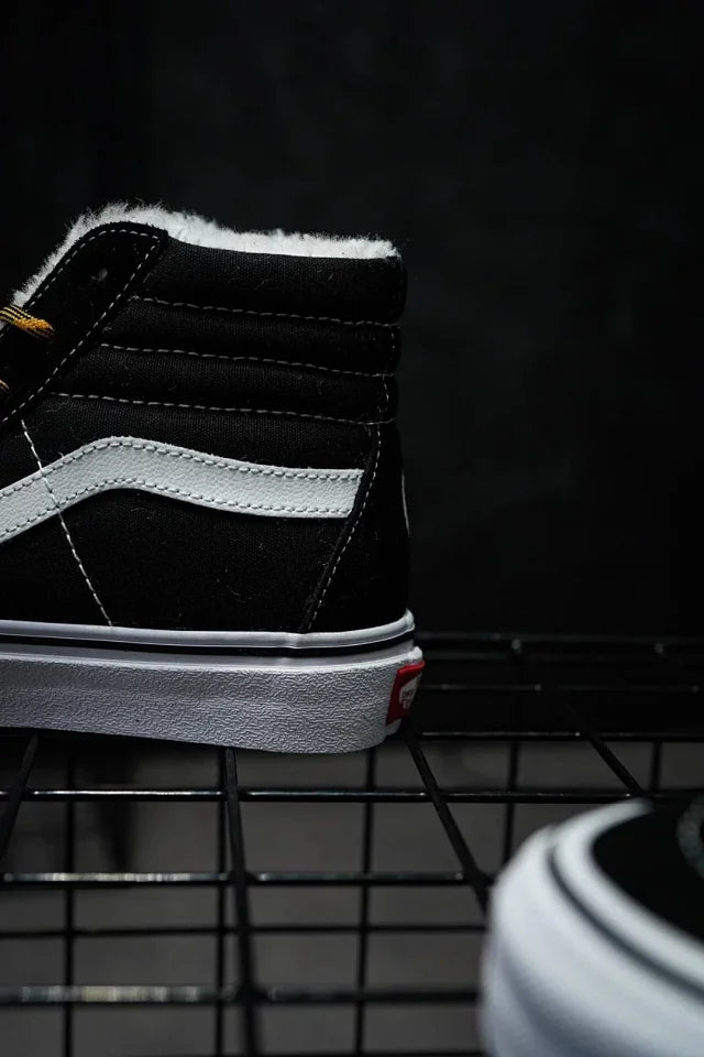 Coutié x Vans Sk8 Hi Reedição Preto Branco Amarelo