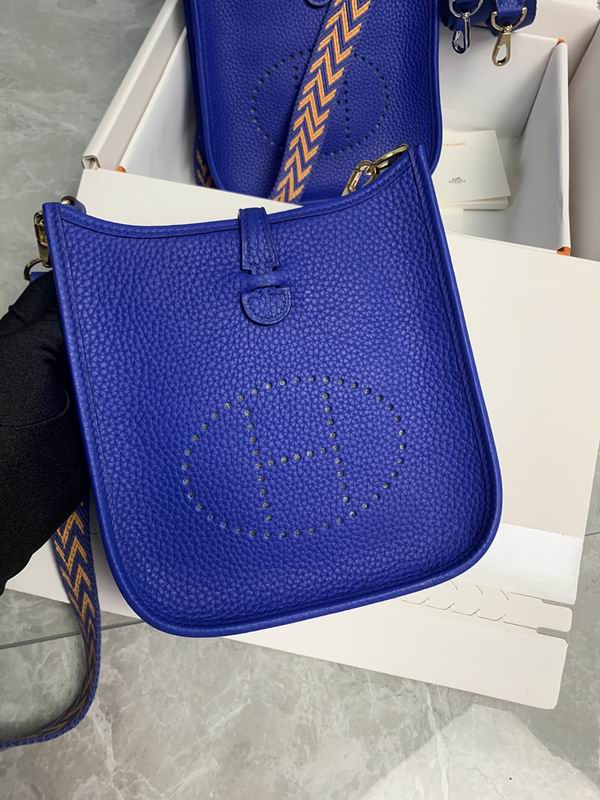 Bolsa Hermès Evelyne Azul