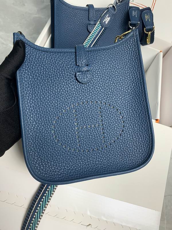 Bolsa Hermès Evelyne Azul