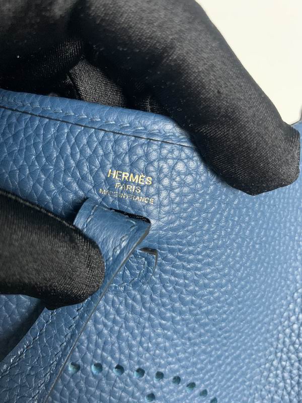 Bolsa Hermès Evelyne Azul