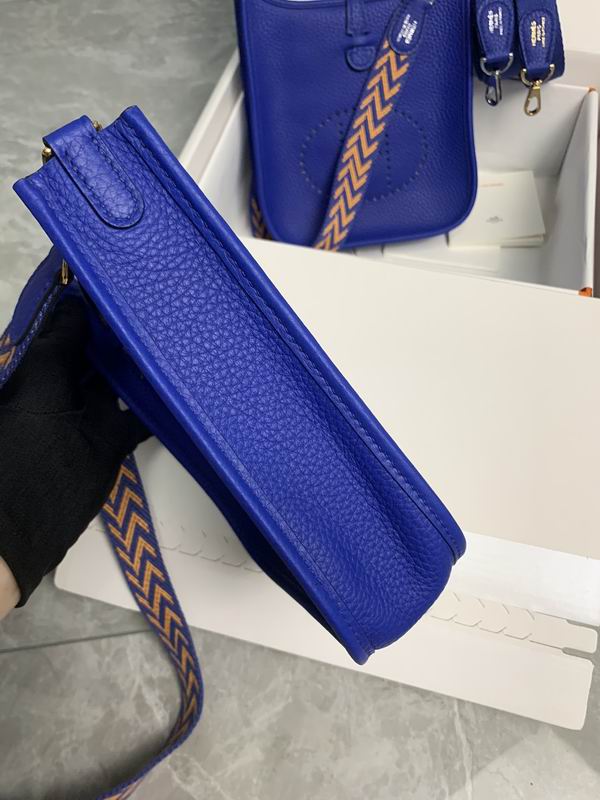 Bolsa Hermès Evelyne Azul