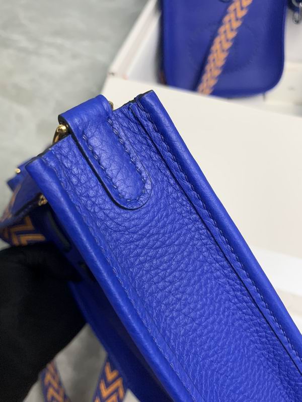 Bolsa Hermès Evelyne Azul