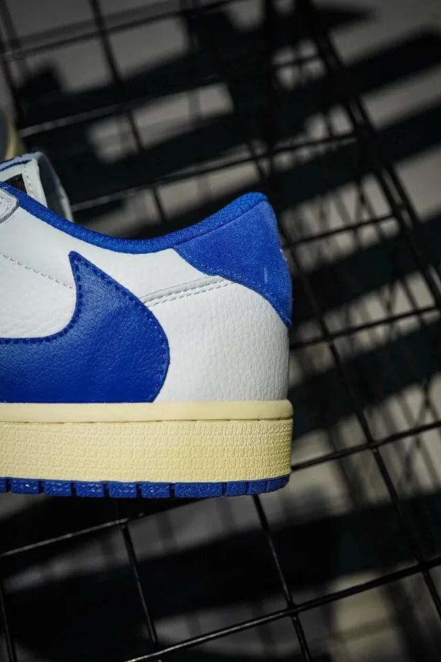 Nike Air Jordan1 Low travis Scott x fragment "White/Blue"