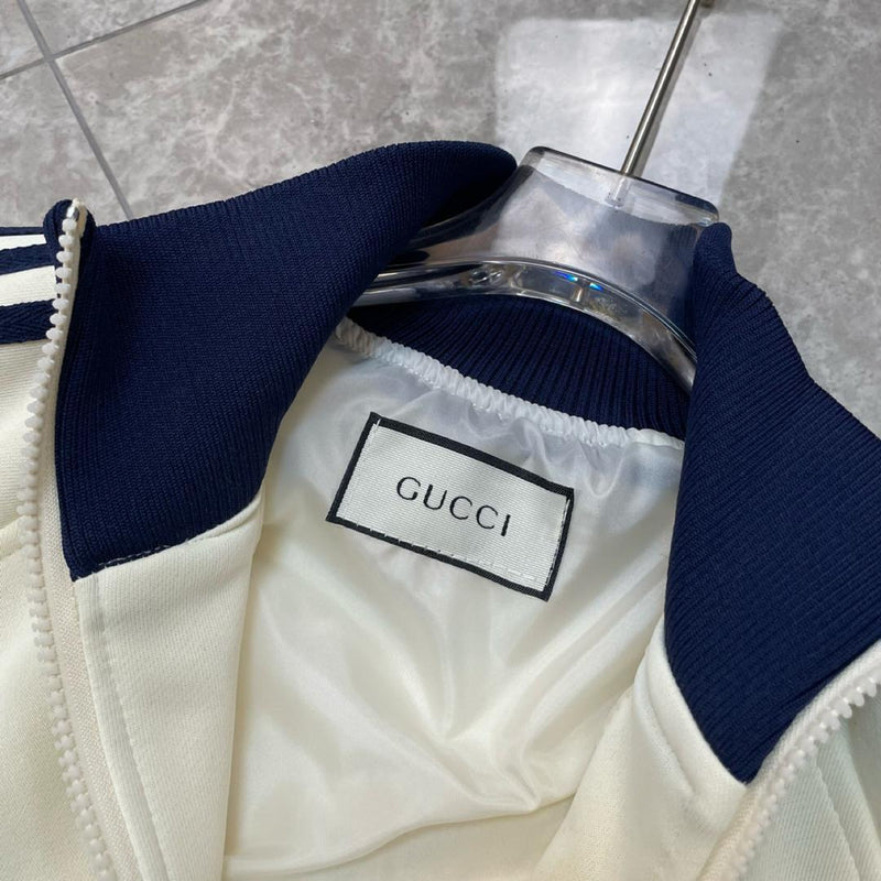 Jaqueta Zip-Up Gucci x adidas Viscose